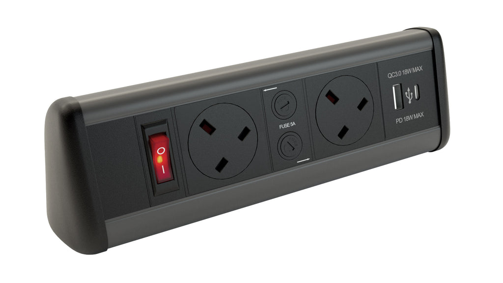 Computer Desk Power Center Desk Power Units — Deskpower.co.uk