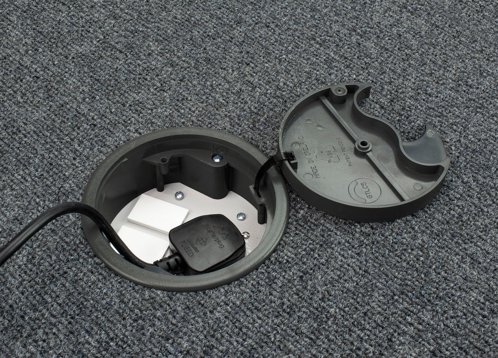 PG003B-SF - 127mm Plastic Power & Data Grommet