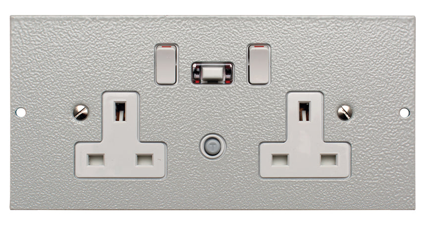 ST0291/RCD/GB - Twin Switched RCD Protected Sockets