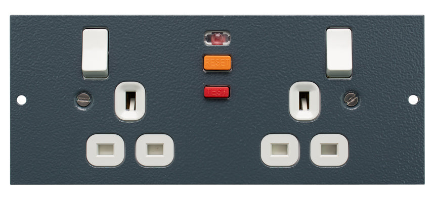 ST0300/RCD/BG - Twin Switched RCD Sockets