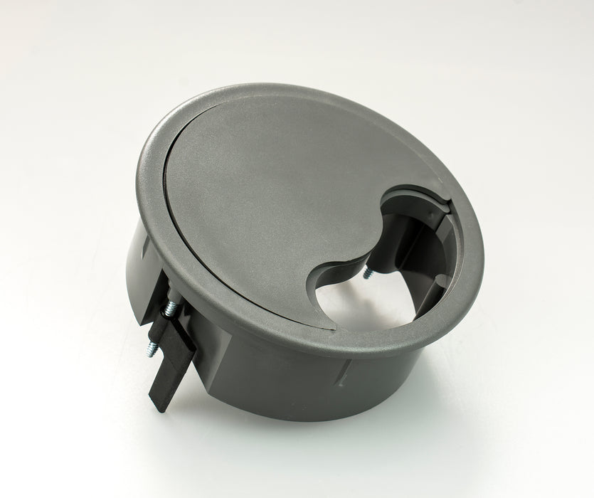 FGG127C-SF - 127mm Plastic Floor Grommet in Grey (Smooth Finish) (Copy)