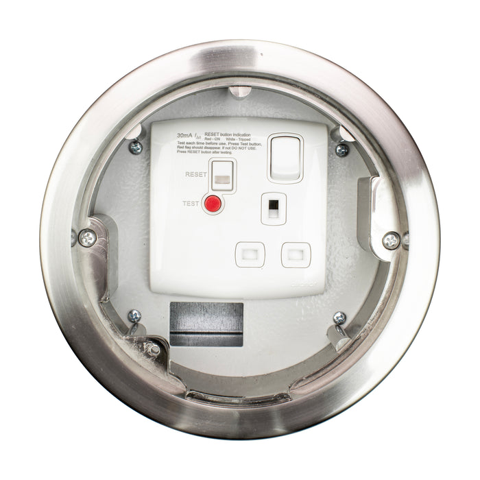 152mm Aluminium RCD Protected Power Grommet