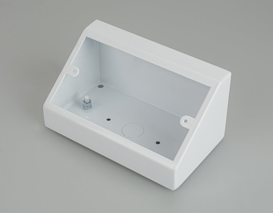 PED2W - Double Pedestal Box in White