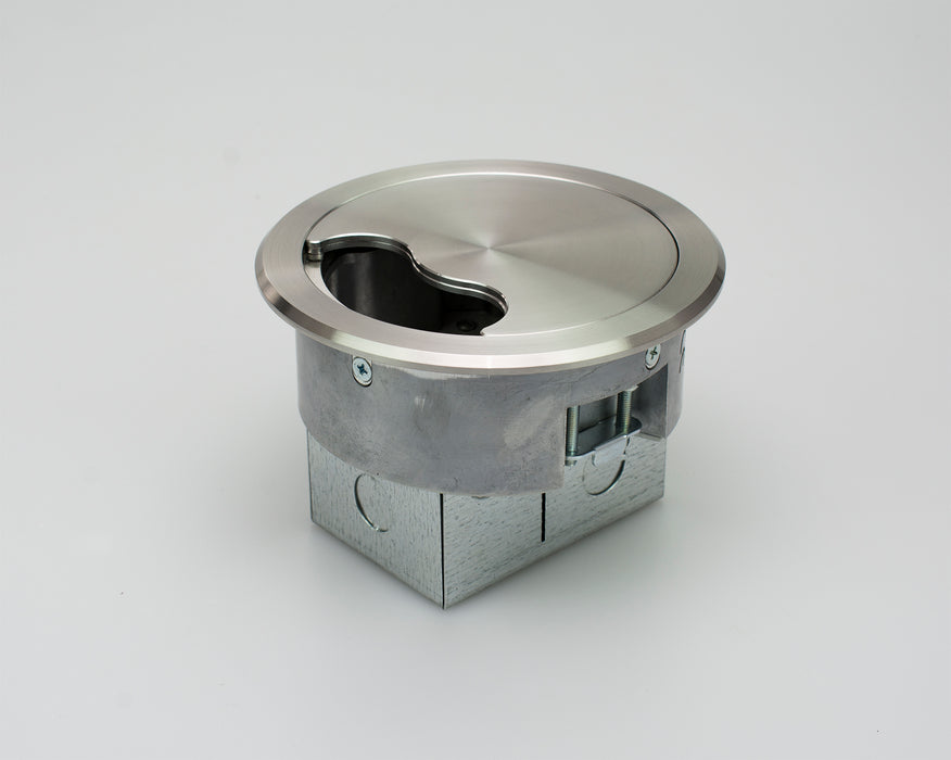 PGS003 - 127mm Stainless Steel Power Grommet with 2 Data Spaces